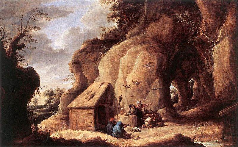 The Temptation of St Anthony, David Teniers the Younger